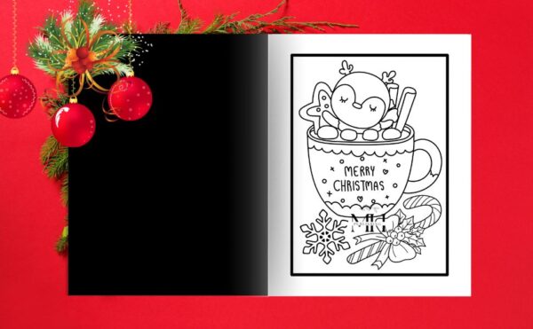 Christian-inspired Christmas coloring book celebrating the message of joy, peace, and light.