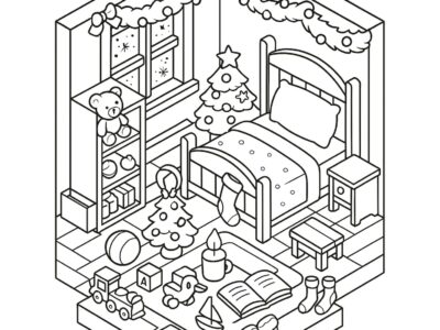Xmas Corner Cute Cozy Coloring Book – A Joyful Holiday Review - Image 4