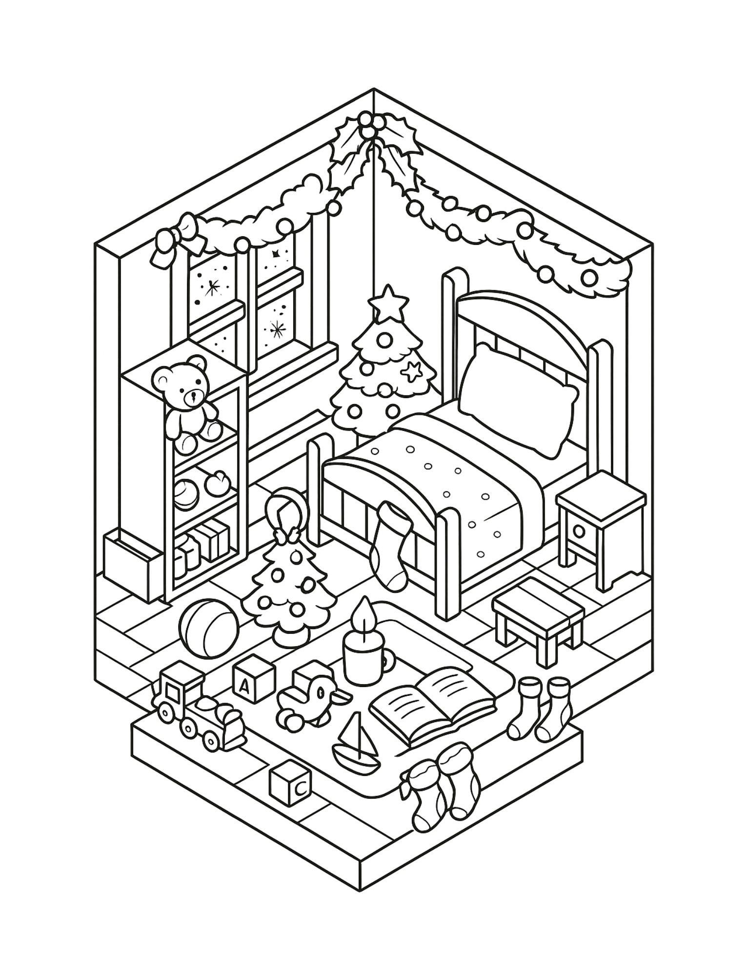 Xmas Corner Cute Cozy Coloring Book – A Joyful Holiday Review - Image 4