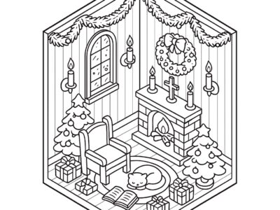 Xmas Corner Cute Cozy Coloring Book – A Joyful Holiday Review - Image 3