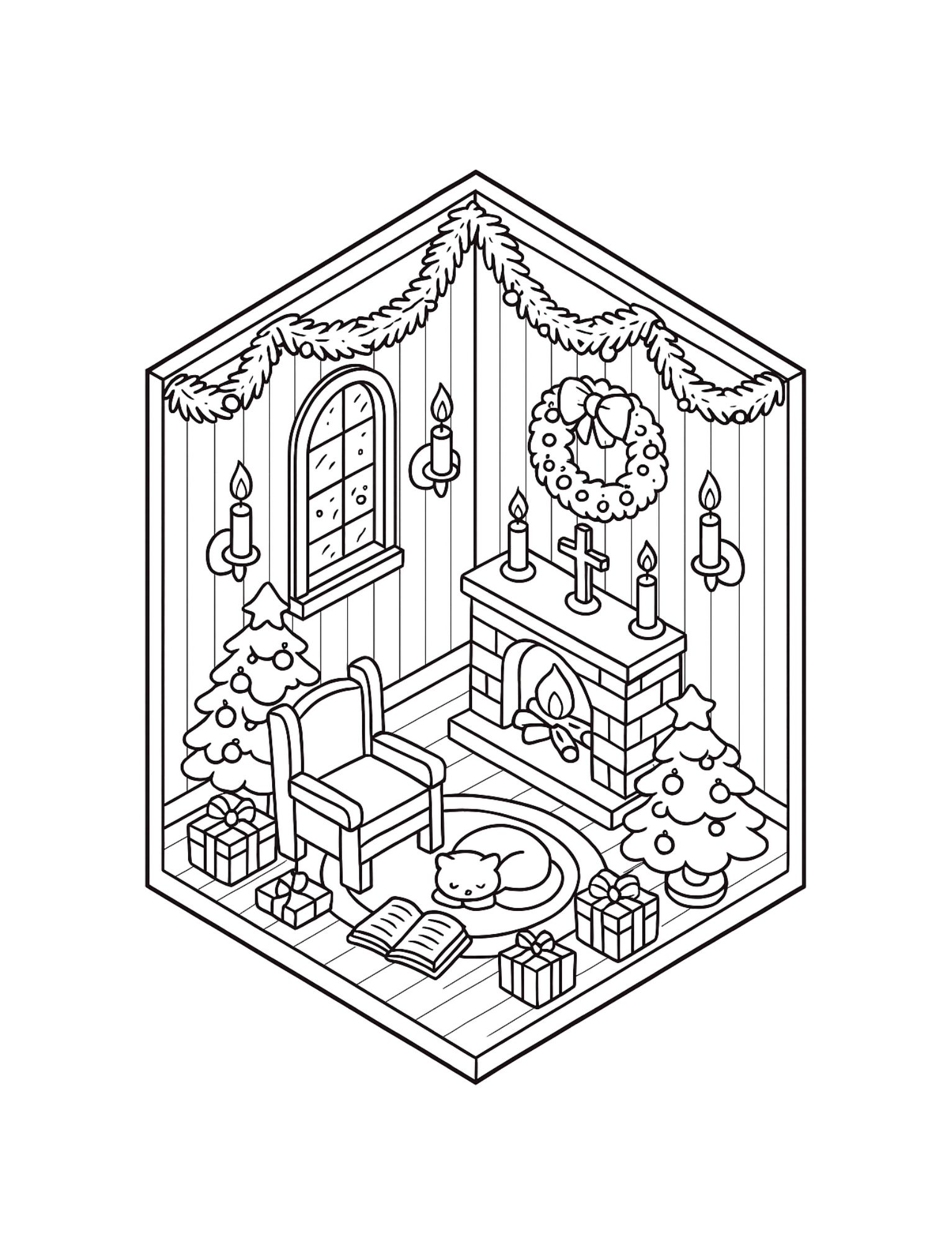 Xmas Corner Cute Cozy Coloring Book – A Joyful Holiday Review - Image 3