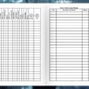 vehicle maintenance log book Vehicle Maintenance Log Book open pages with repair and mileage tracking tables.