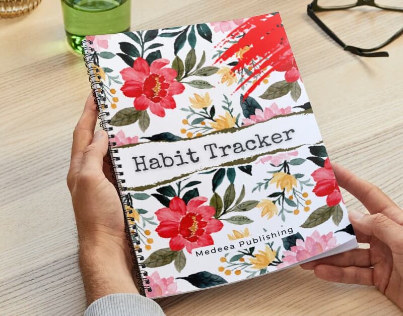 Daily habit tracking made simple with a Spiral-Bound Habit Tracker.