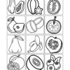 Bold fruit illustrations including bananas and kiwi in the Simple Satisfying Patterns Coloring Book.