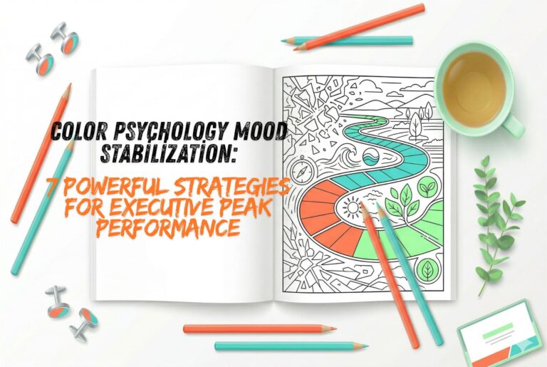 Color Psychology Mood Stabilization: 7 Powerful Strategies for Executive Peak Performance 7 Color psychology mood for Corporate Executives - MedeeaPublishing Art Therapy
