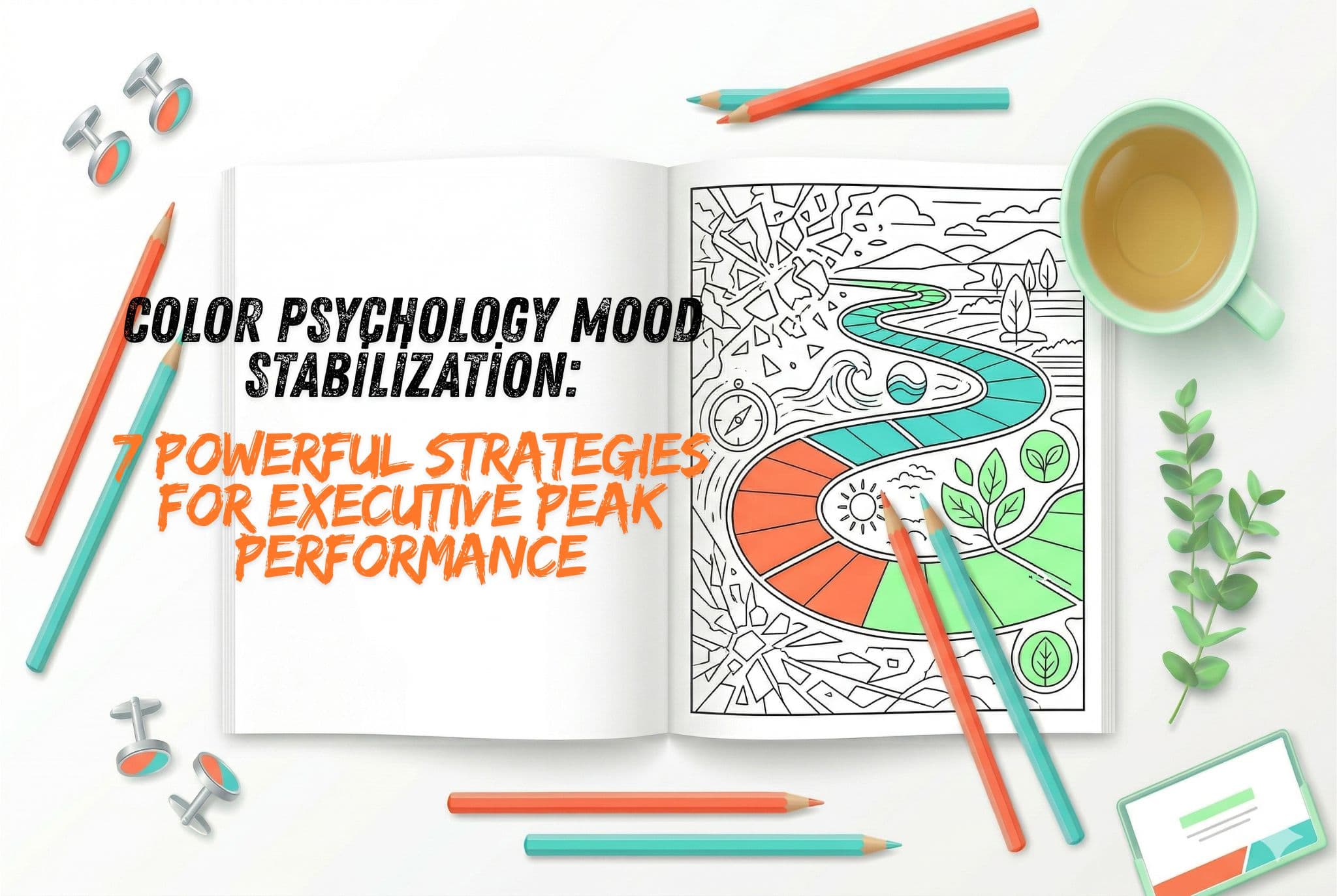 Color psychology mood for Corporate Executives - MedeeaPublishing Art Therapy